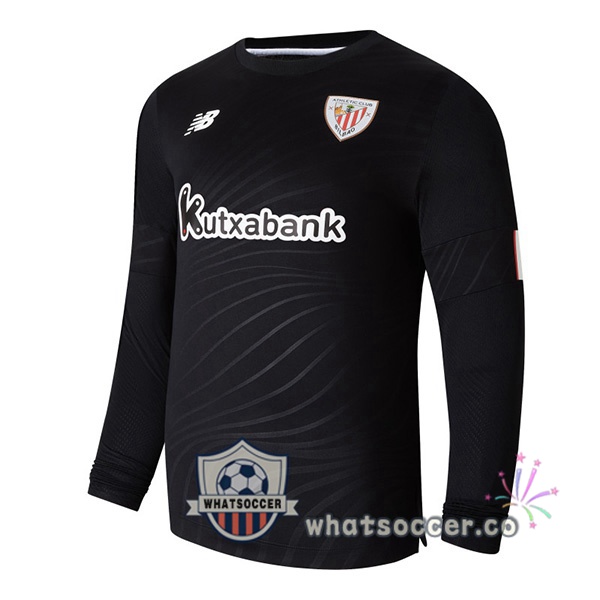 Athletic Bilbao Goalkeeper Soccer Jerseys Long Sleeve Black 2022-2023