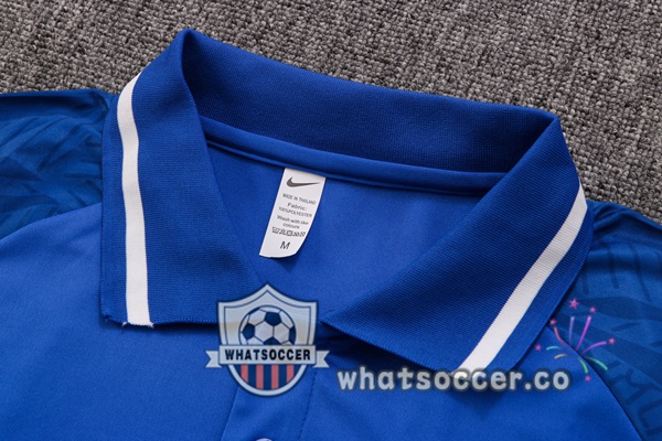 Training Polo Atletico Madrid + Pants Blue 2022-2023