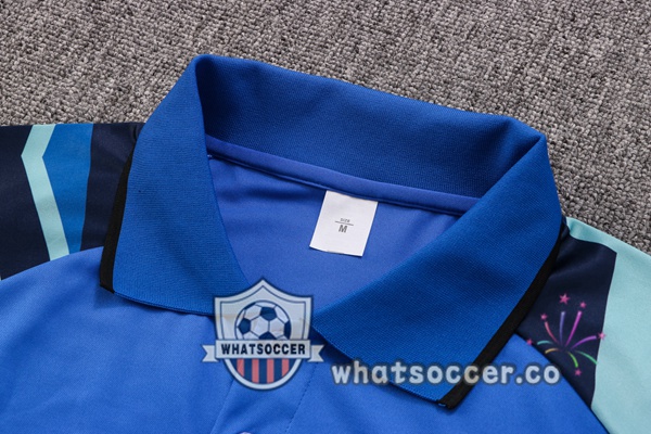 Training Polo Inter Milan + Pants Blue 2022-2023