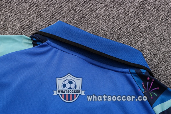 Training Polo Inter Milan + Pants Blue 2022-2023