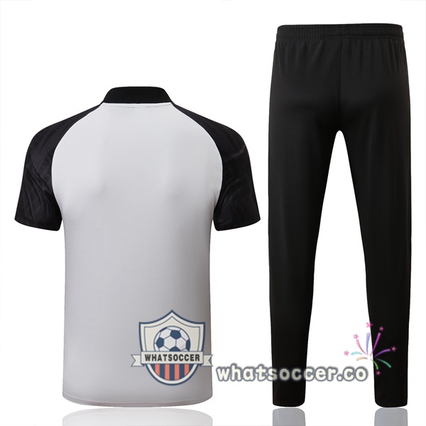 Training Polo FC Liverpool + Pants Gray Black 2022-2023