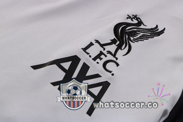 Training Polo FC Liverpool + Pants Gray Black 2022-2023
