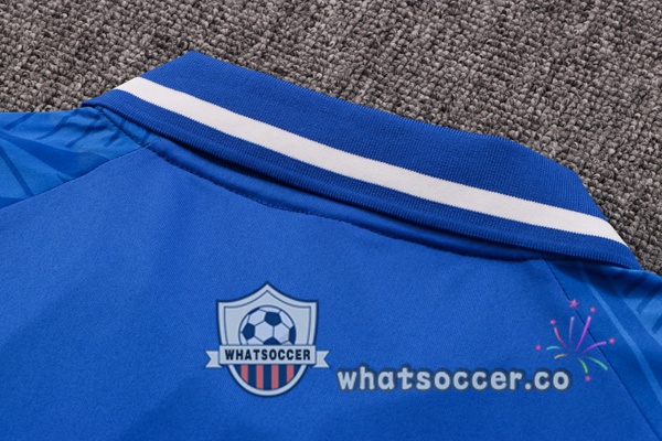 Training Polo Paris PSG + Pants Blue 2022-2023