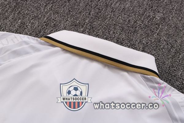 Training Polo France + Pants White 2022-2023