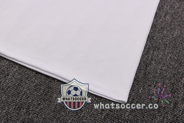 Training Polo France + Pants White 2022-2023
