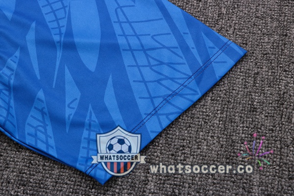 Training Polo France + Pants Blue 2022-2023