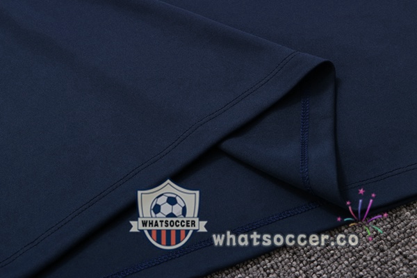 Training Polo France + Pants Blue Royal 2022-2023