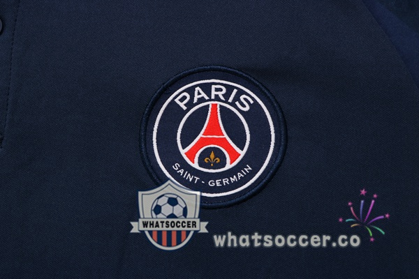 Training Polo Paris PSG + Pants Blue Royal 2022-2023