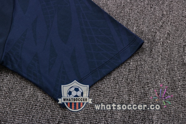 Training Polo Paris PSG + Pants Blue Royal 2022-2023