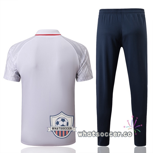 Training Polo Paris PSG + Pants White 2022-2023