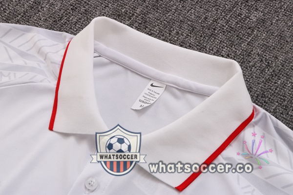 Training Polo Paris PSG + Pants White 2022-2023