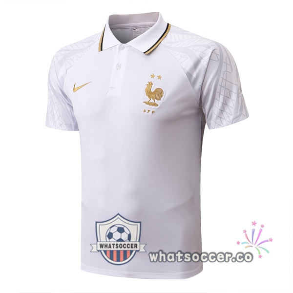 Training Polo France White 2022-2023