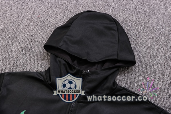 Korea Black Hooded Jacket 2022-2023