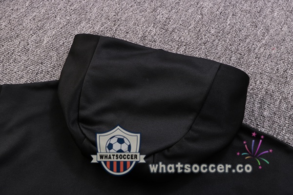 Korea Black Hooded Jacket 2022-2023