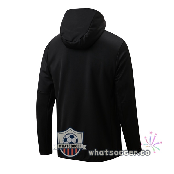 Brazil Black Hooded Jacket 2022-2023