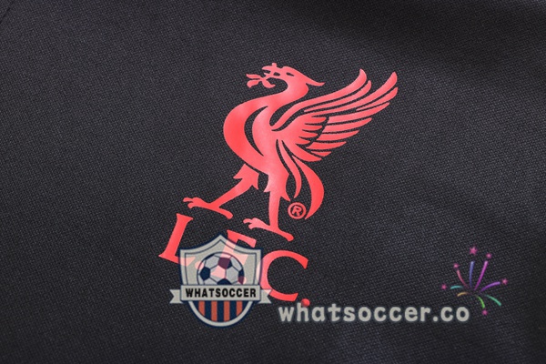FC Liverpool Black Hooded Jacket 2022-2023