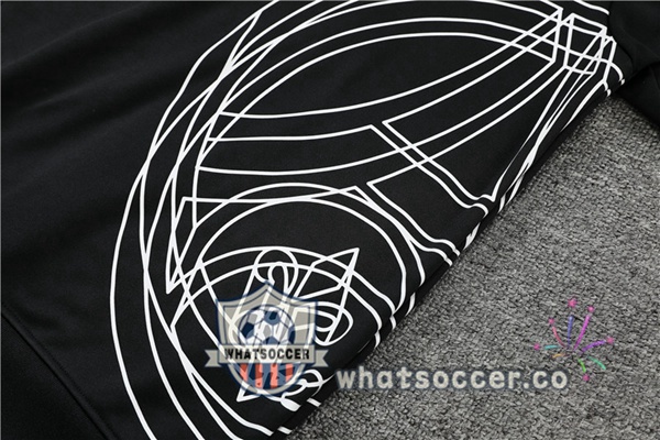 JORDAN Paris PSG Black Hooded Jacket 2022-2023