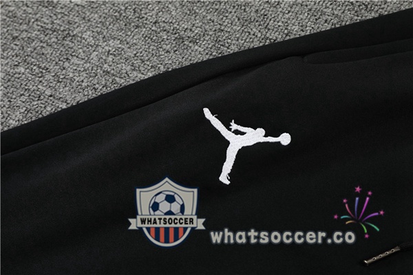 JORDAN Paris PSG Black Hooded Jacket 2022-2023
