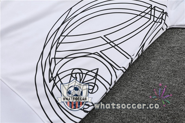 JORDAN Paris PSG White Hooded Jacket 2022-2023