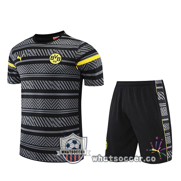 FC Chelsea Training T-Shirts + Shorts Black 2022-2023