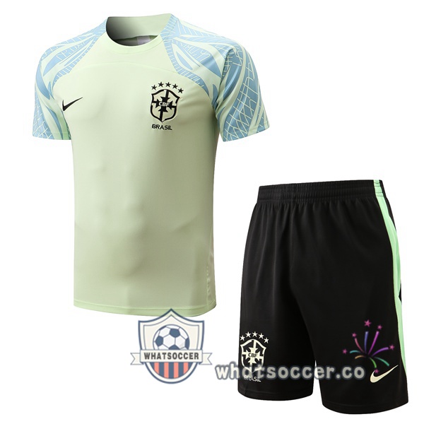 Portugal Training T-Shirts + Shorts Green 2022-2023