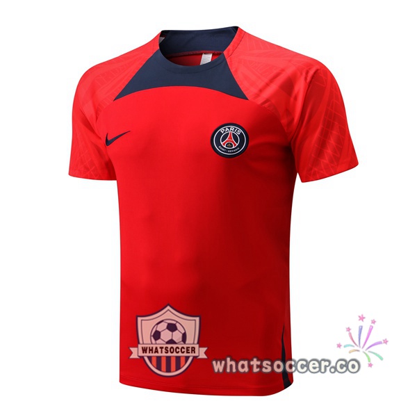 Paris PSG Training T-Shirts Red 2022-2023