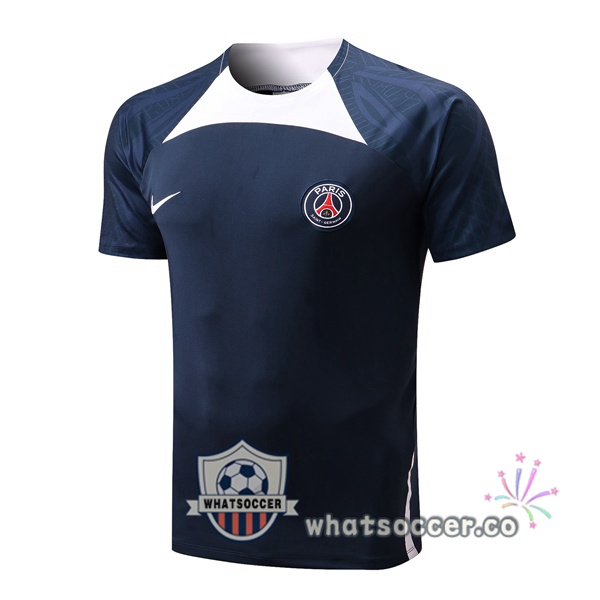 Paris PSG Training T-Shirts Blue Royal 2022-2023