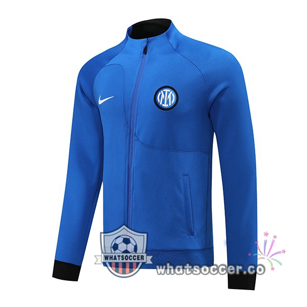 Inter Milan Soccer Jacket Blue 2022-2023