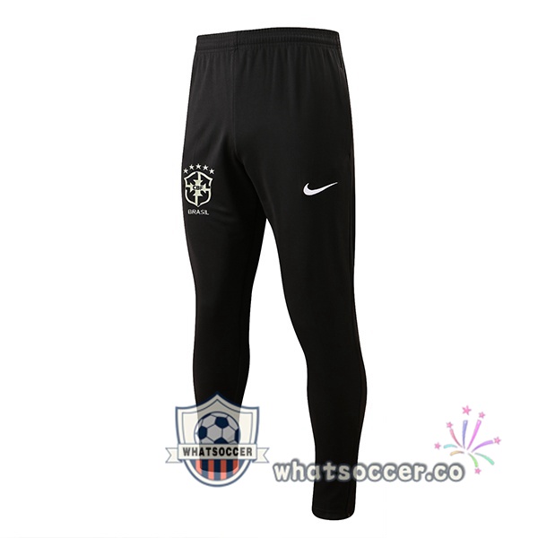 Brazil Soccer Pants Black 2022-2023