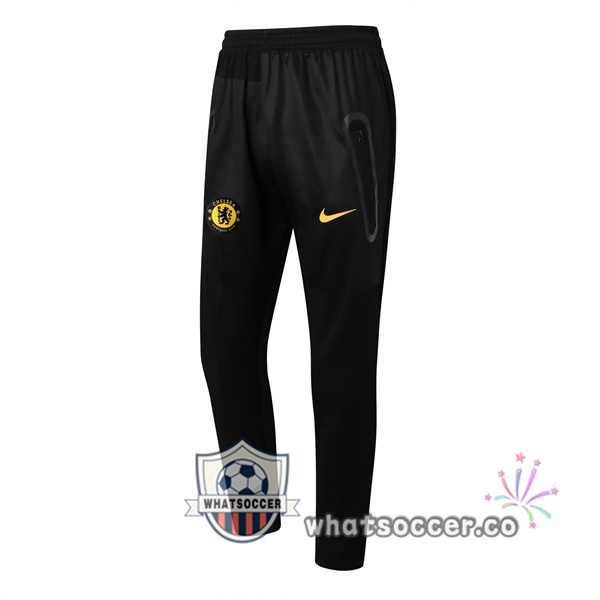 FC Chelsea Soccer Pants Black 2022-2023