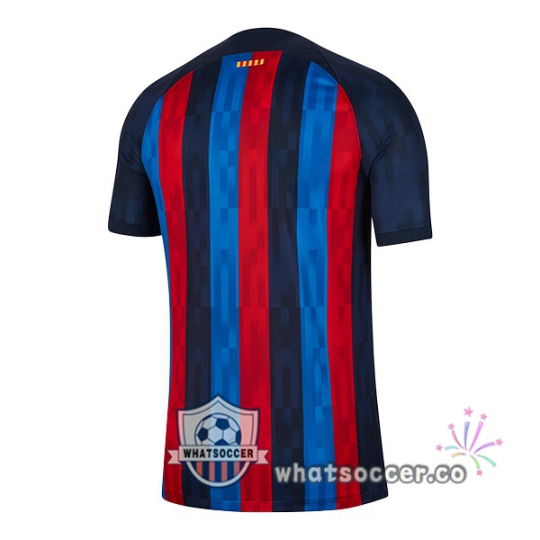 FC Barcelona Home Soccer Jerseys Red Blue 2022-2023