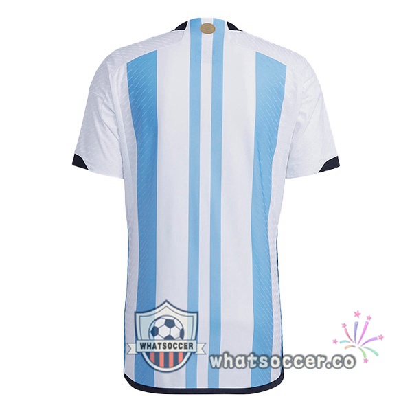Argentina Home Soccer Jerseys Blue White 2022-2023