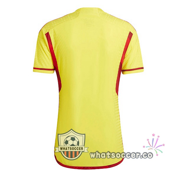 Colombia Home Soccer Jerseys Yellow 2022-2023