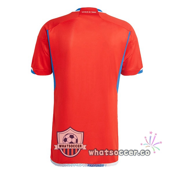 Chile Home Soccer Jerseys Red 2022-2023