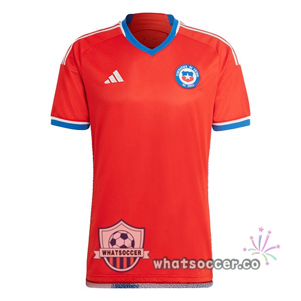 Chile Home Soccer Jerseys Red 2022-2023