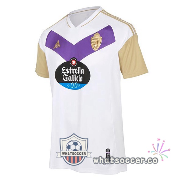 Real Valladolid Third Soccer Jerseys White 2022-2023