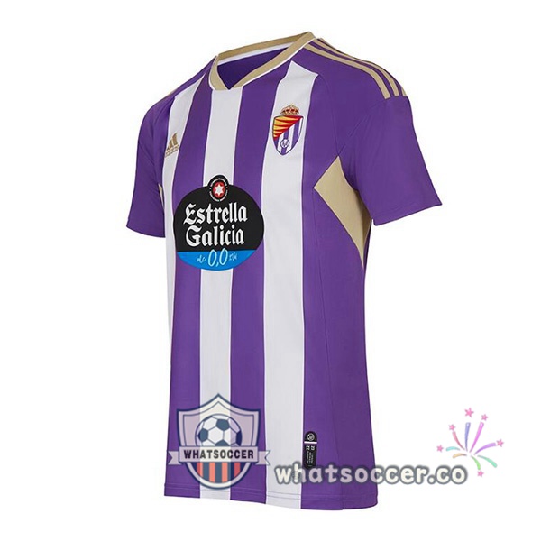 Real Valladolid Home Soccer Jerseys Purple 2022-2023