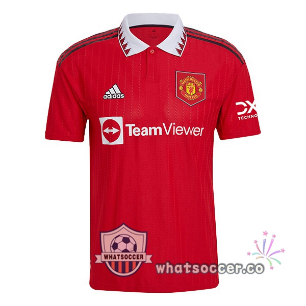 Manchester United Home Soccer Jerseys Red 2022-2023