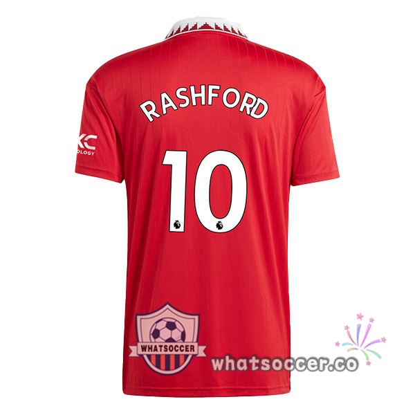 Manchester United (RASHFORD 10) Home Soccer Jerseys Red 2022-2023