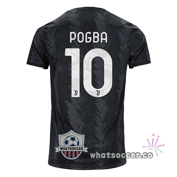 Juventus (POGBA 10) Away Soccer Jerseys Black 2022-2023