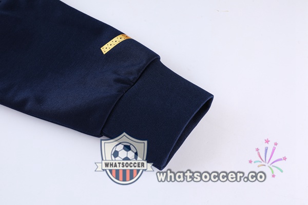 Italy Blue Royal Hooded Jacket 2022-2023