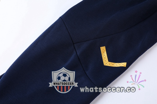 Italy Blue Royal Hooded Jacket 2022-2023