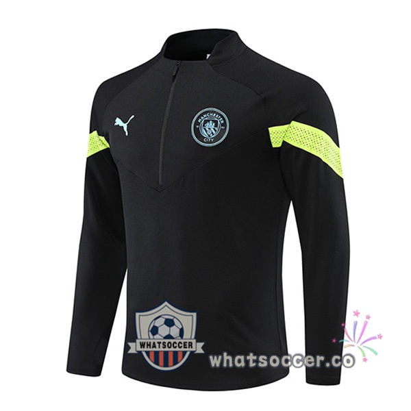 Manchester City Black Soccer Sweater 2022-2023