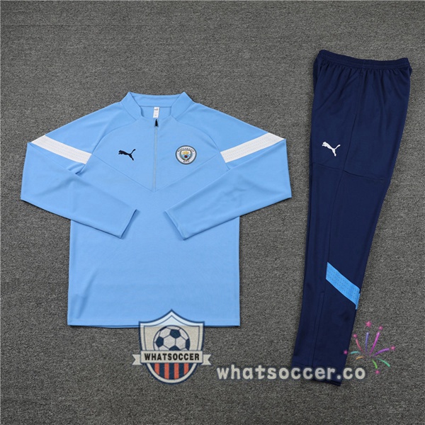 Manchester City Blue Tracksuit 2022-2023