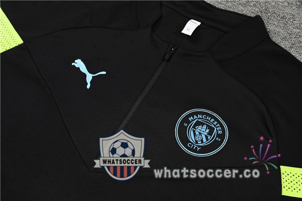 Manchester City Black Tracksuit 2022-2023