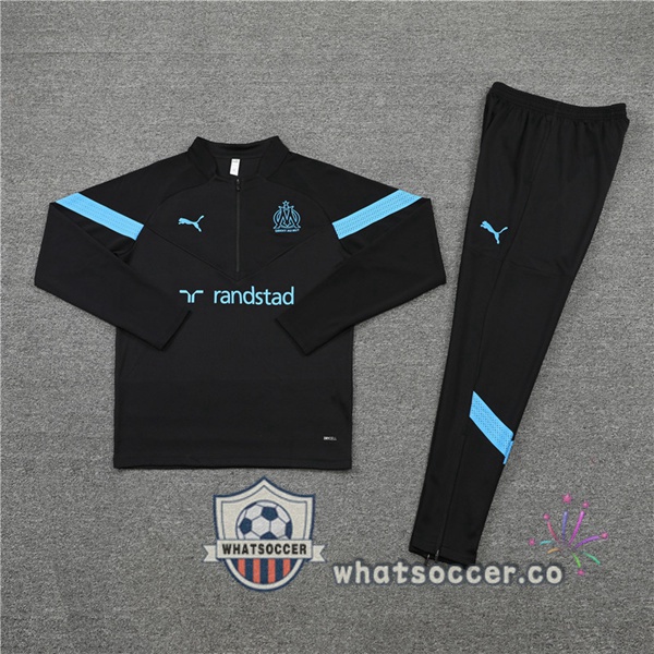 Olympique de Marseille Black Tracksuit 2022-2023