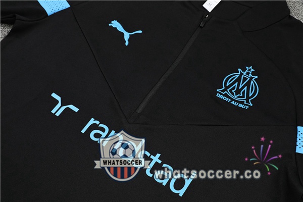 Olympique de Marseille Black Tracksuit 2022-2023