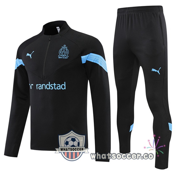 Olympique de Marseille Black Tracksuit 2022-2023