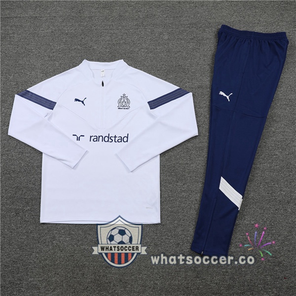 Olympique de Marseille White Tracksuit 2022-2023