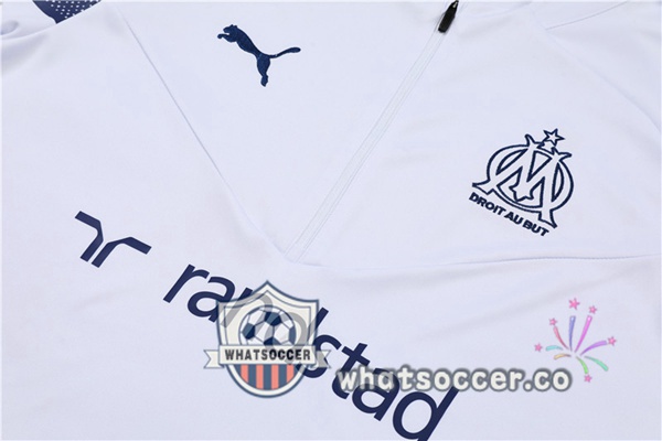 Olympique de Marseille White Tracksuit 2022-2023